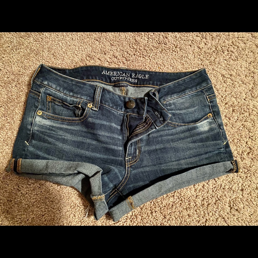 American eagle jean shorts